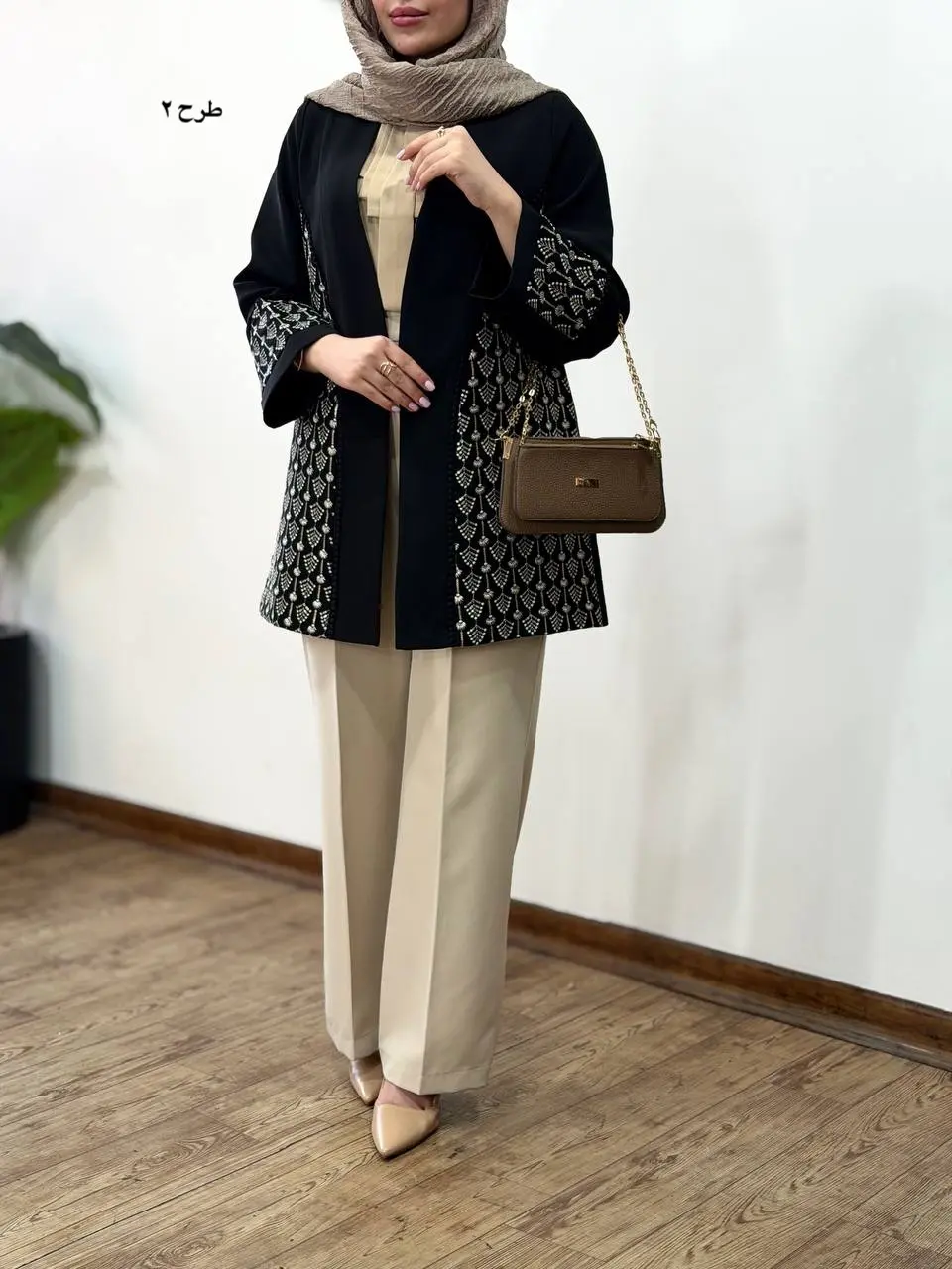 مانتو مجلسی سوزندوزی آیسو کاج